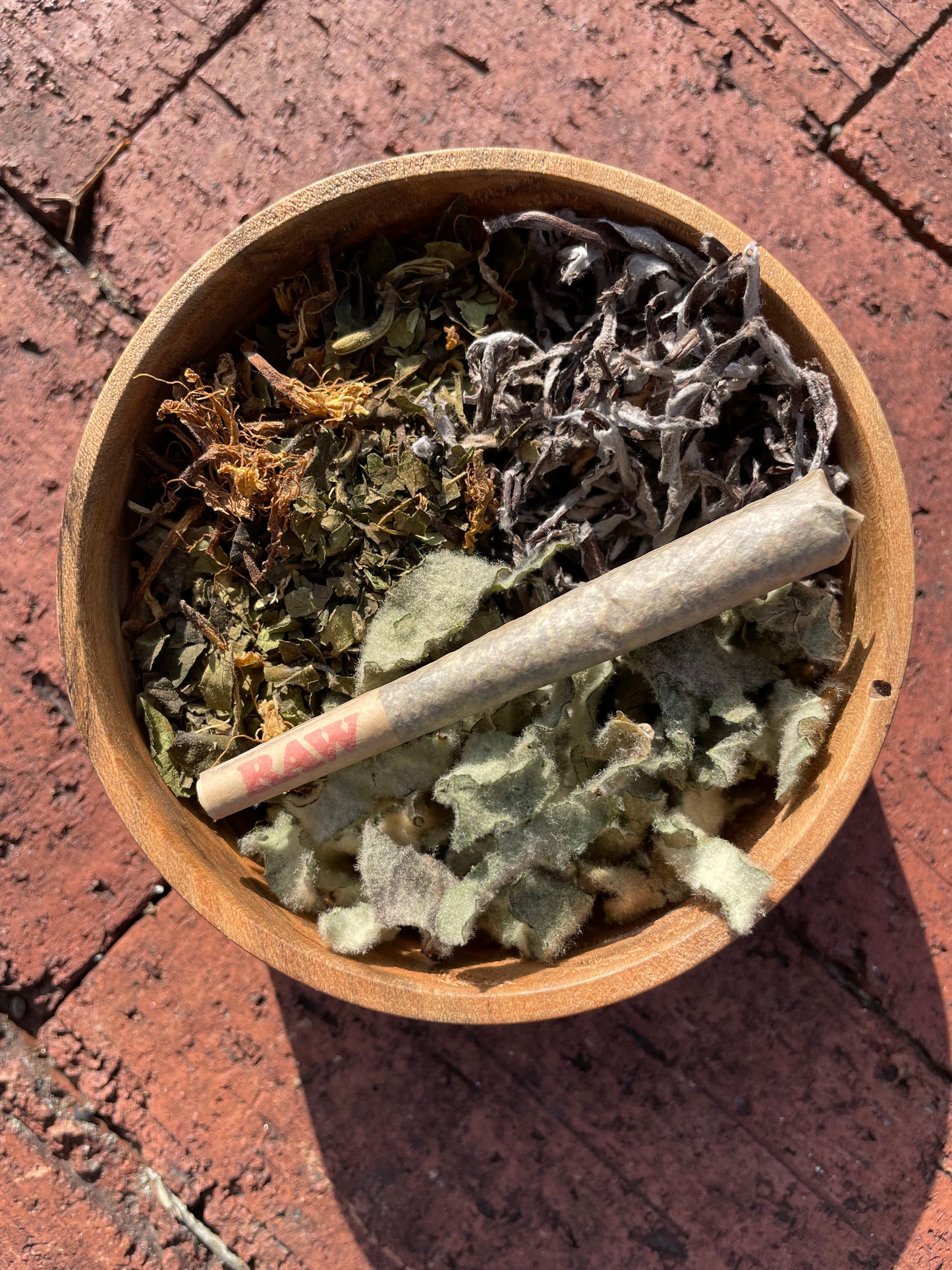 alternative rolls (honeysuckle/mullein/rabbit tobacco)