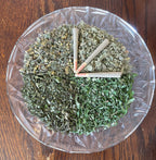 eye opener roll (chocolate peppermint/mugwort/yarrow/mullein)