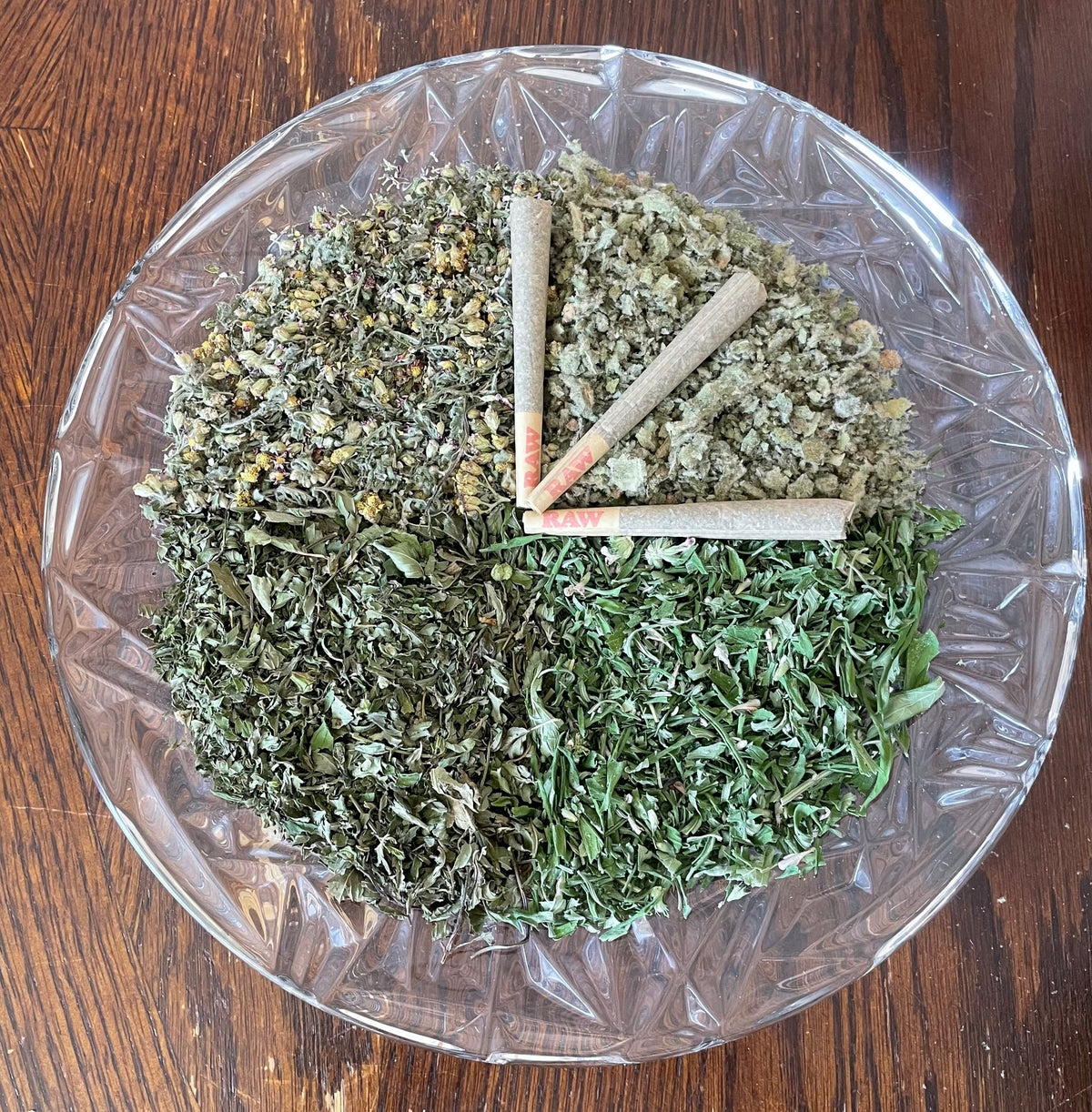 eye opener roll (chocolate peppermint/mugwort/yarrow/mullein)
