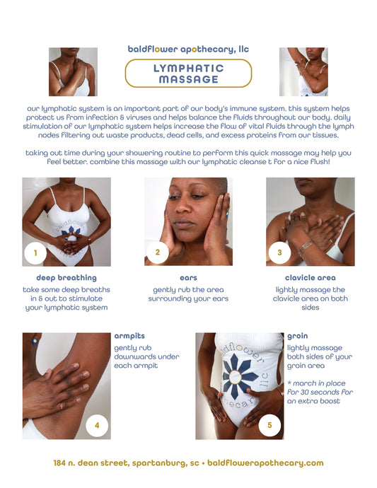 lymphatic massage how-to