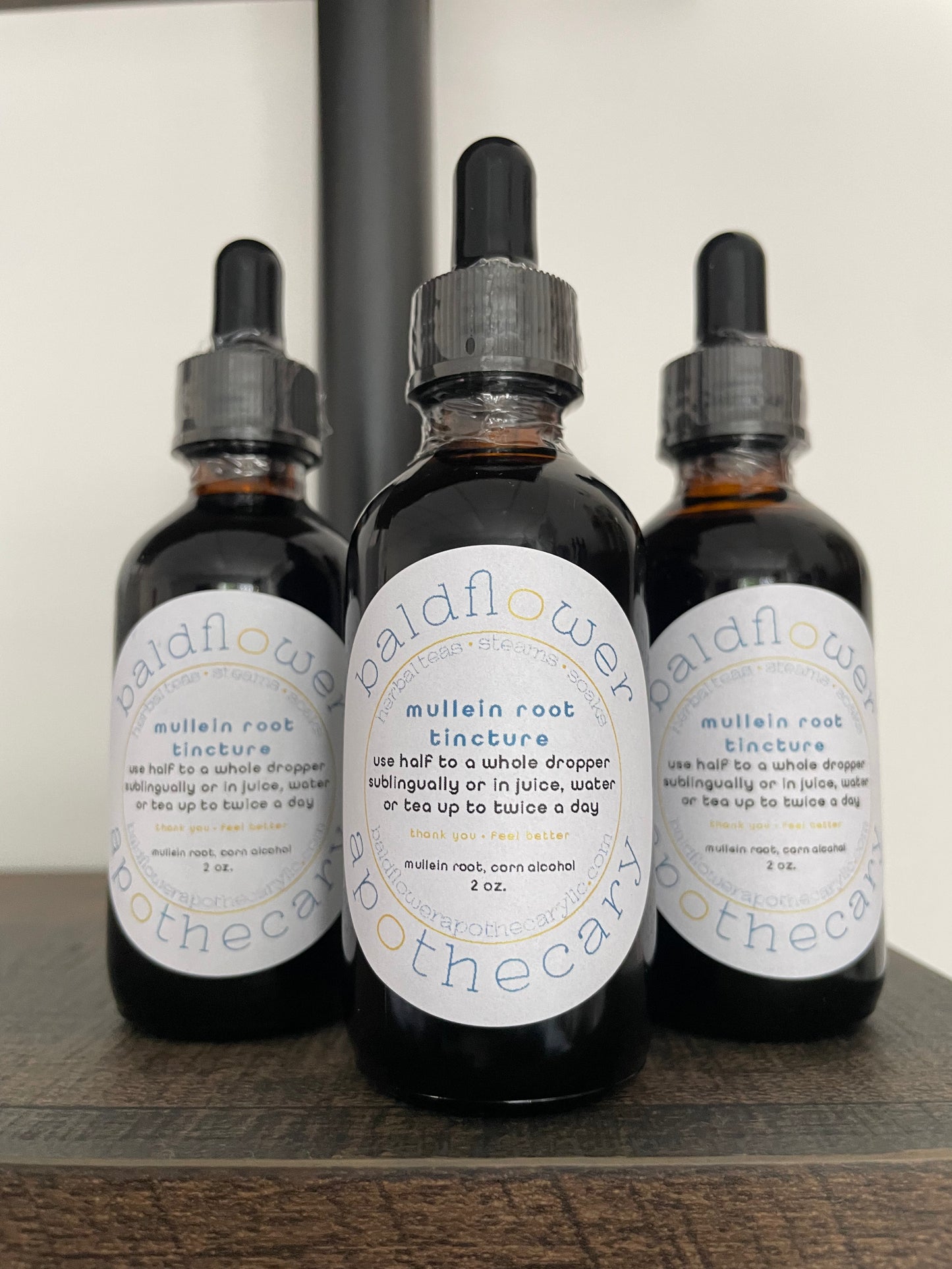 mullein root tincture