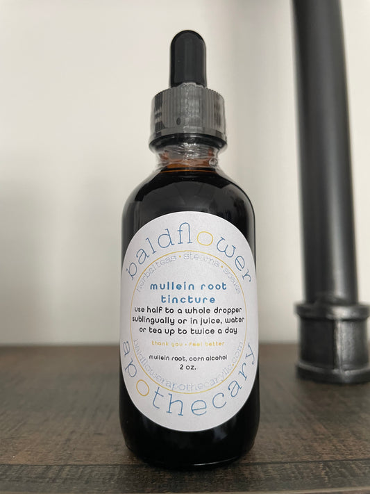 mullein root tincture